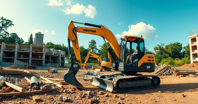 Mini escavadeira para construção civil: a revolução que você precisa conhecer